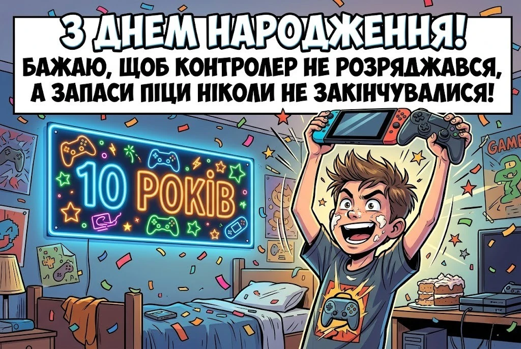 Зворушливі та круті поздоровлення з 10-річчям для сина, внука або друга