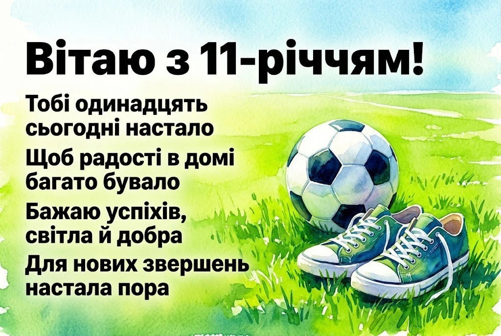 11 років похреснику: зворушливі вітання від хрещених