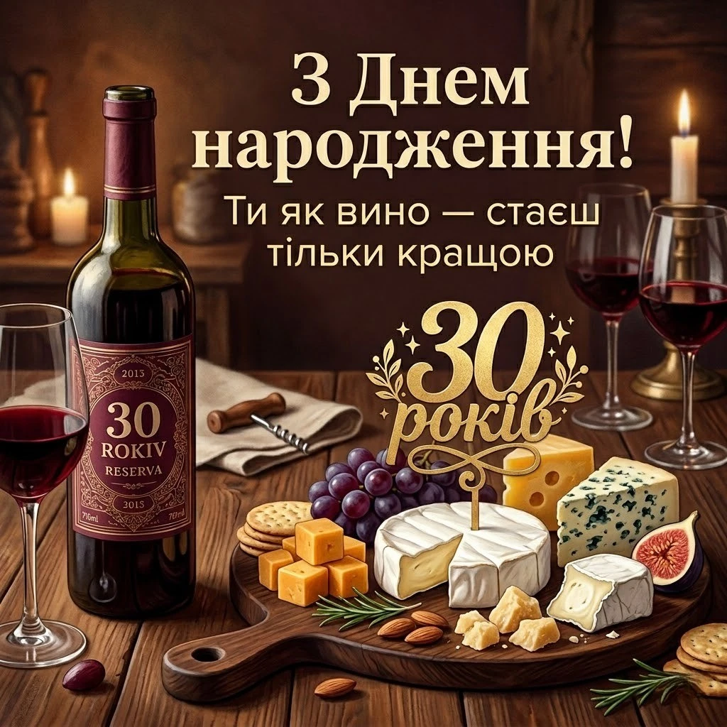 З 30-річчям! Найкращі привітання для жінок у віршах та прозі