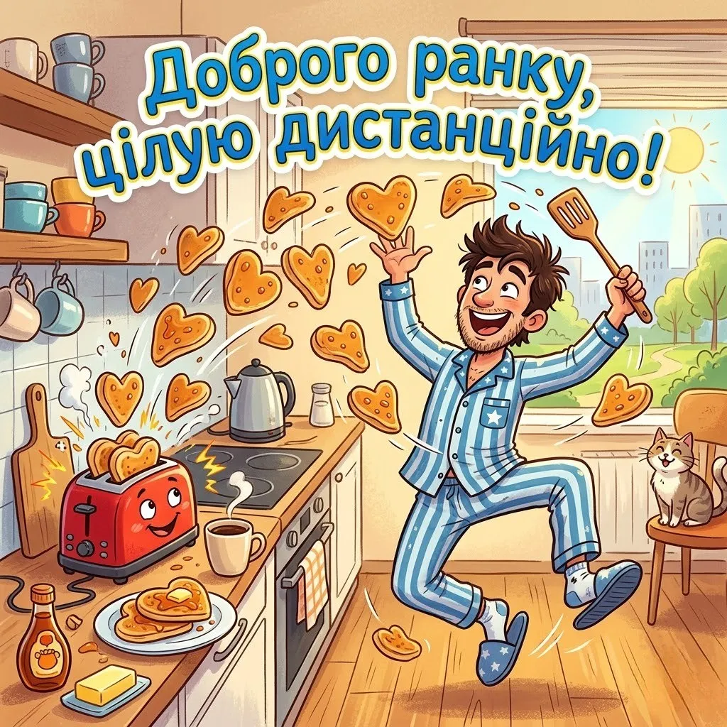 Доброго ранку коханому на відстані: найтепліші картинки та щирі побажання