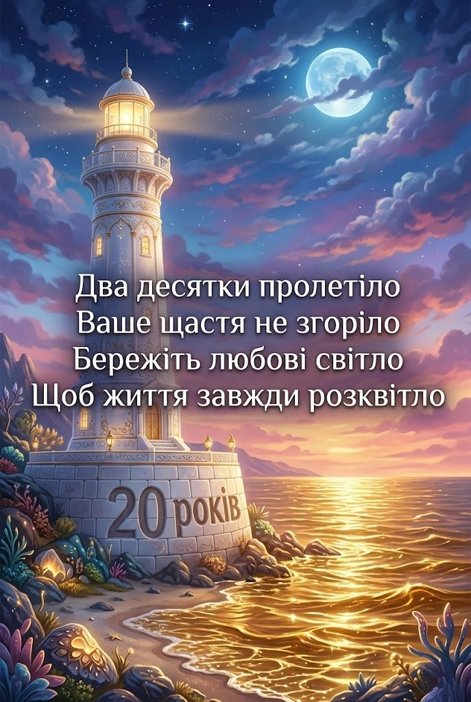Ювілей 20 років: Найкрасивіші слова на порцелянове весілля