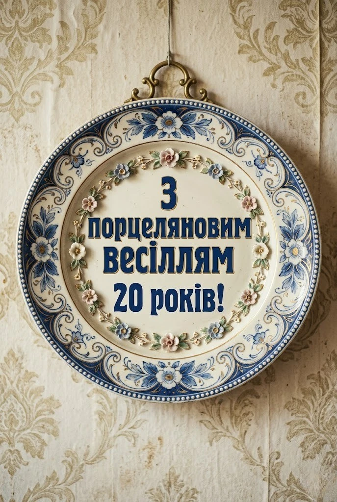 Ювілей 20 років: Найкрасивіші слова на порцелянове весілля