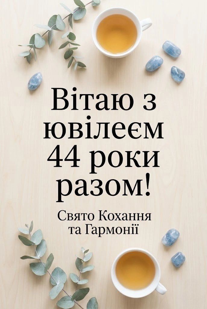 Топазове весілля батьків: як красиво привітати з 44-ю річницею шлюбу