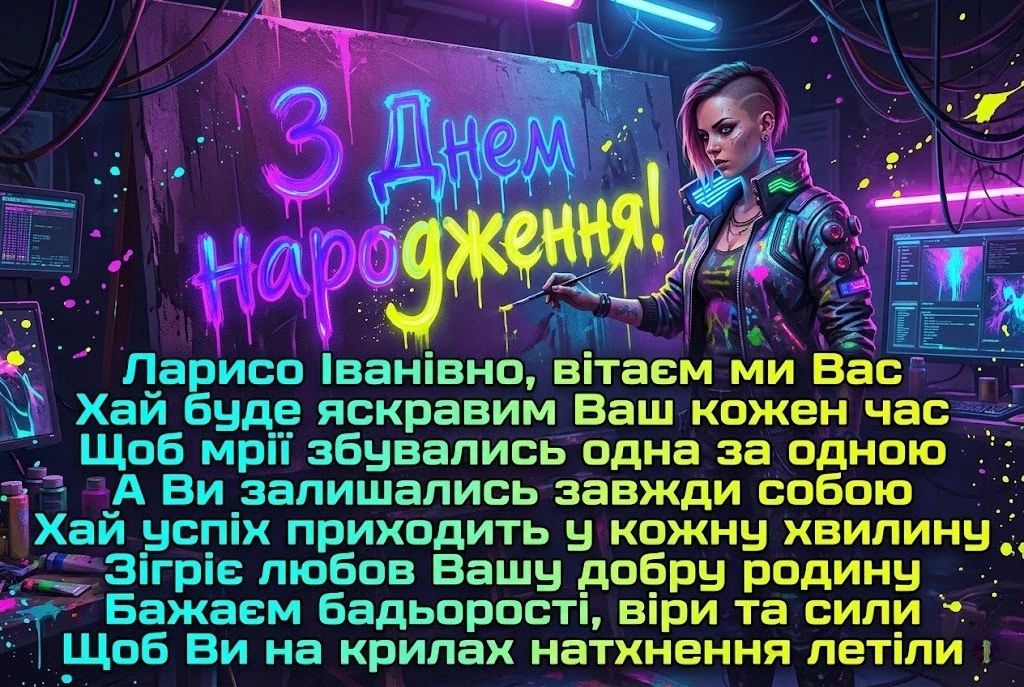 Лариса Іванівна святкує день народження: готові тексти для поздоровлень