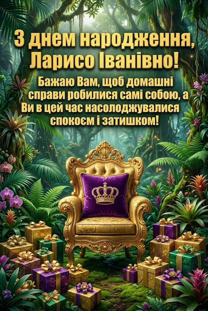 Лариса Іванівна святкує день народження: готові тексти для поздоровлень