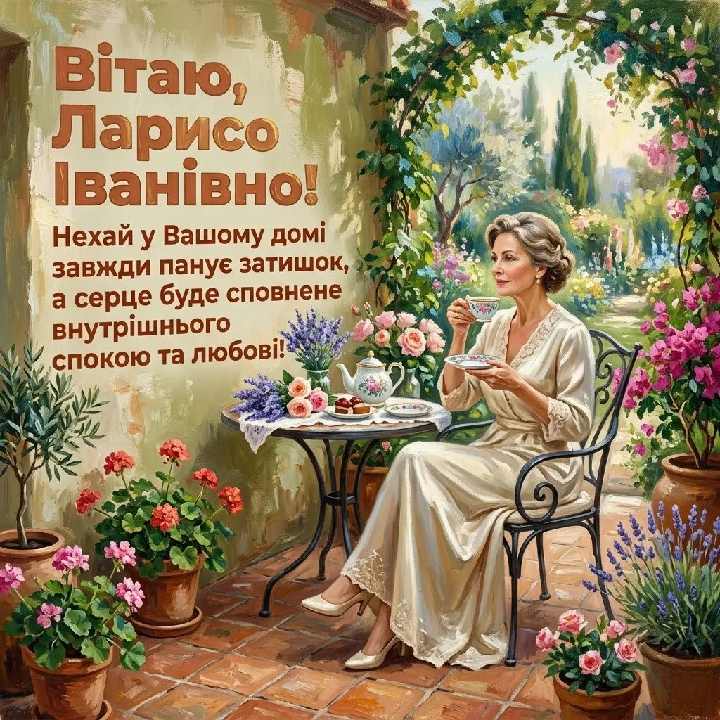 Лариса Іванівна святкує день народження: готові тексти для поздоровлень