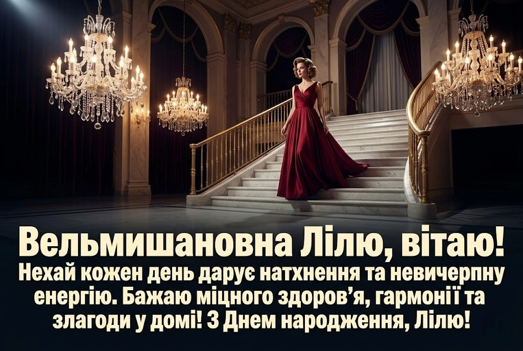 З днем народження, Лілю! Зворушливі побажання для особливої жінки
