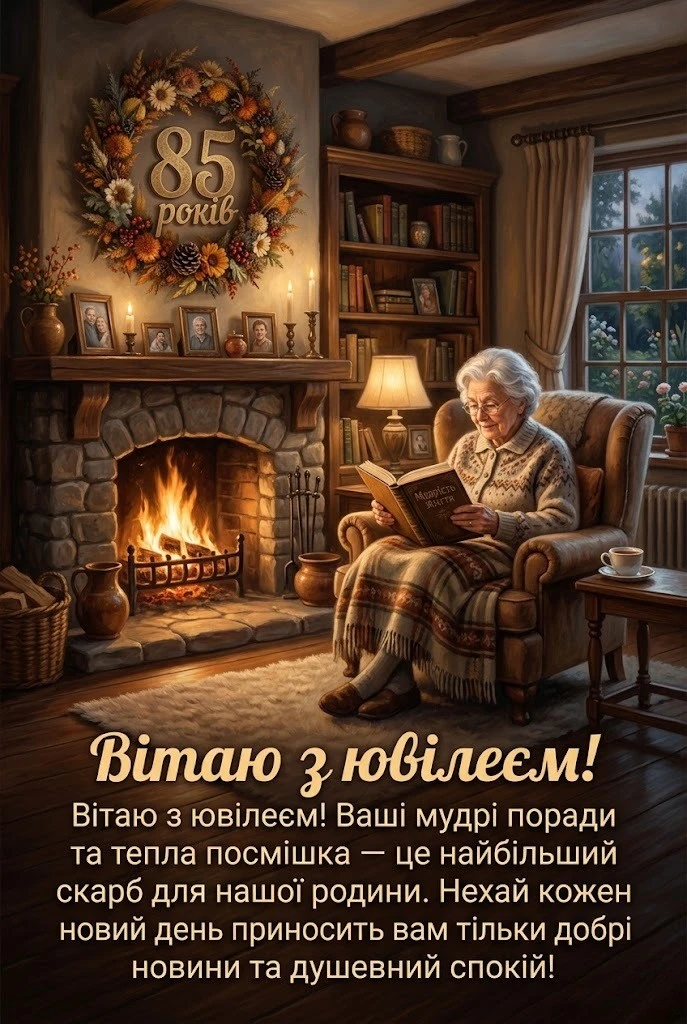 Як красиво привітати з 85-річчям: добірка мудрих слів