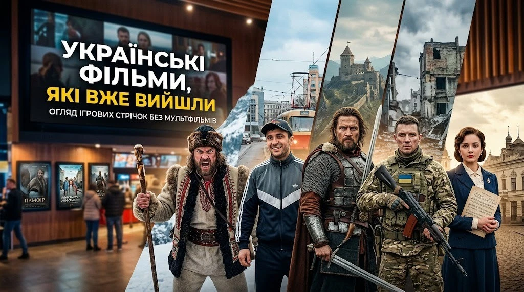 Кіно на вихідні: українські фільми, що вже вийшли на екрани