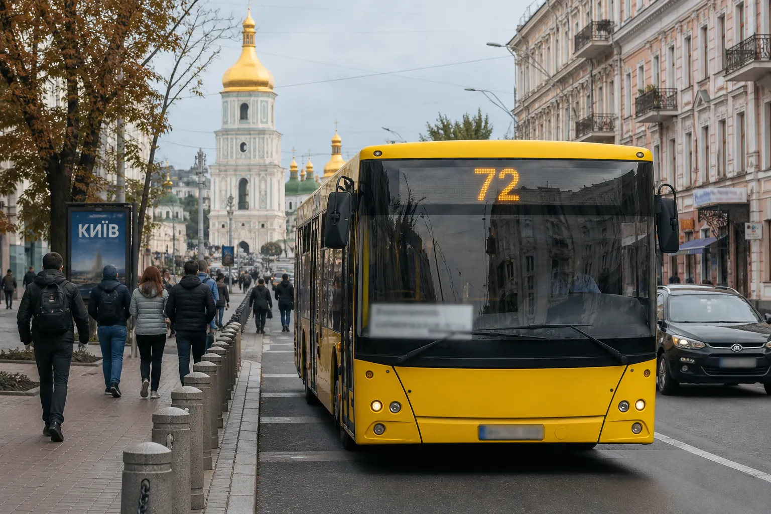 Автобус 72 Київ