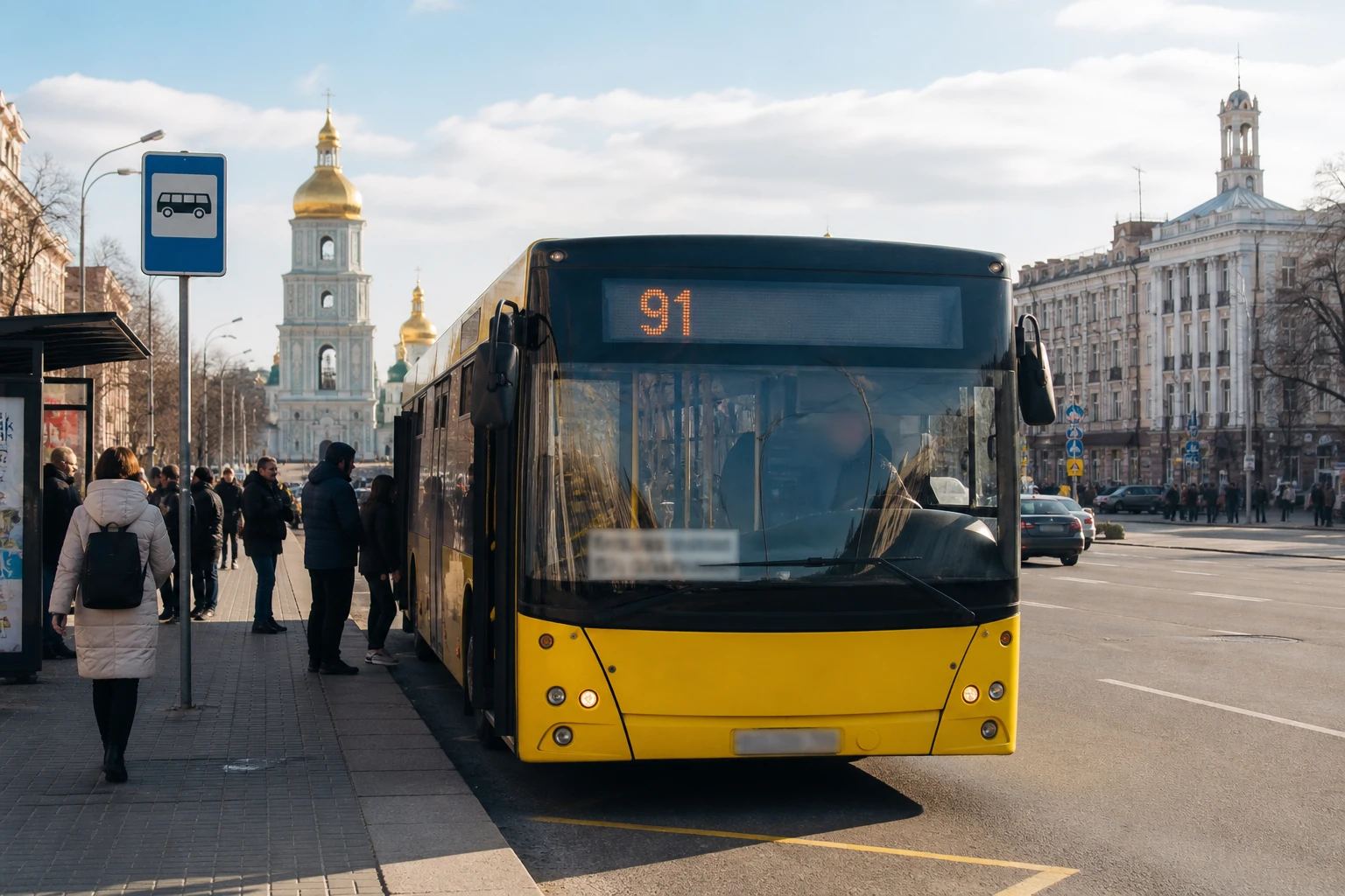 Автобус 90К Київ