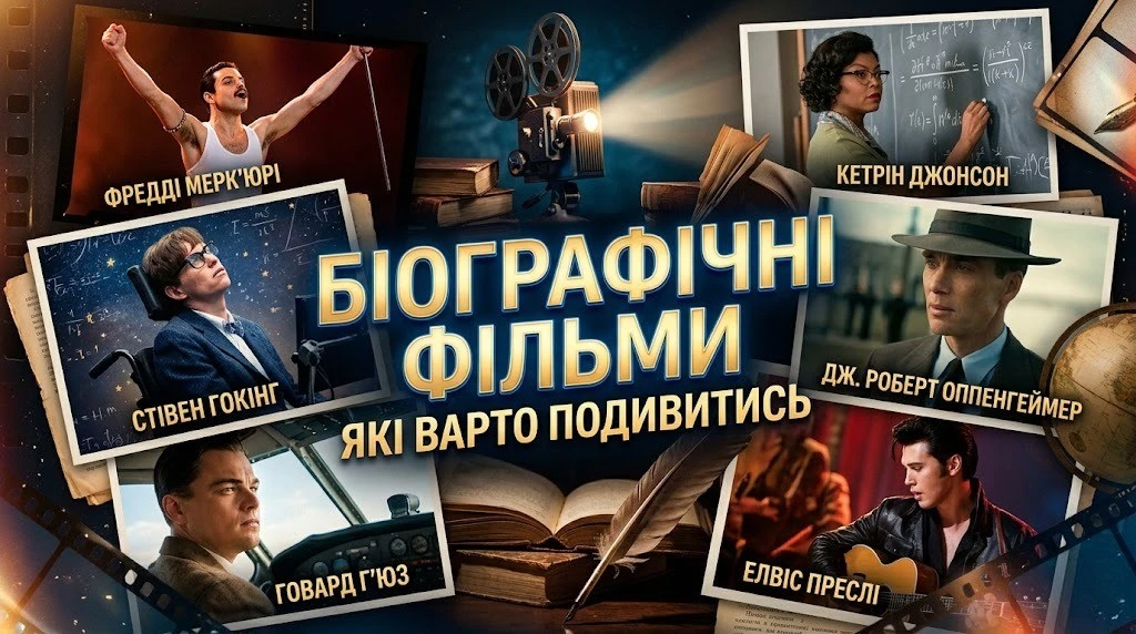 Історії успіху та падінь: найкращі біографічні фільми всіх часів