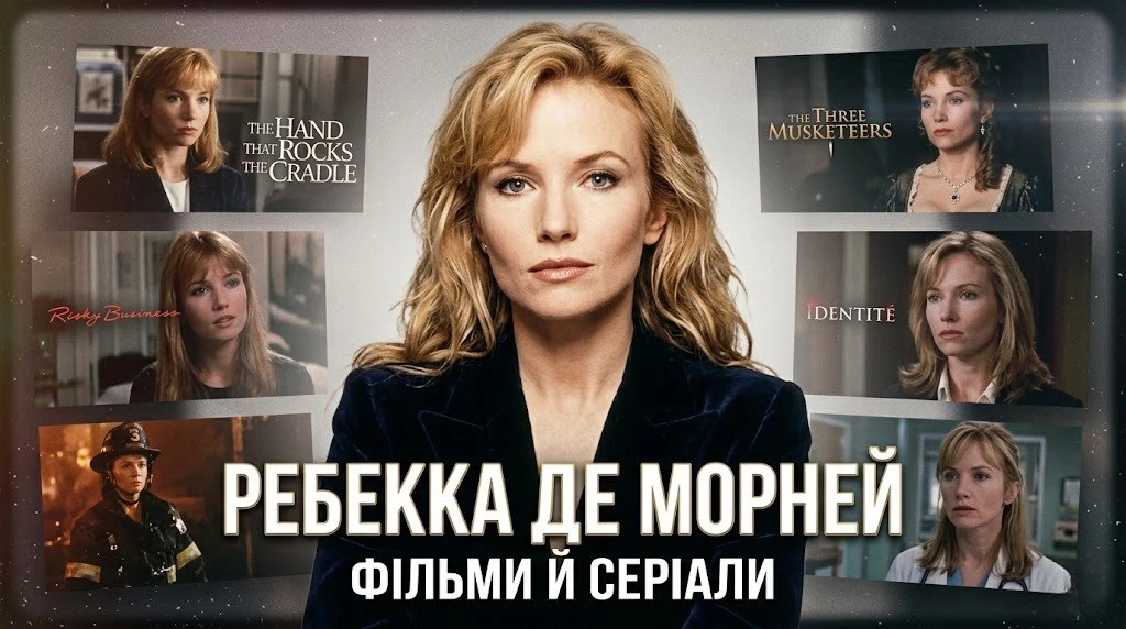 Ребекка де Морней: Шлях від фатальної жінки до драматичної акторки.