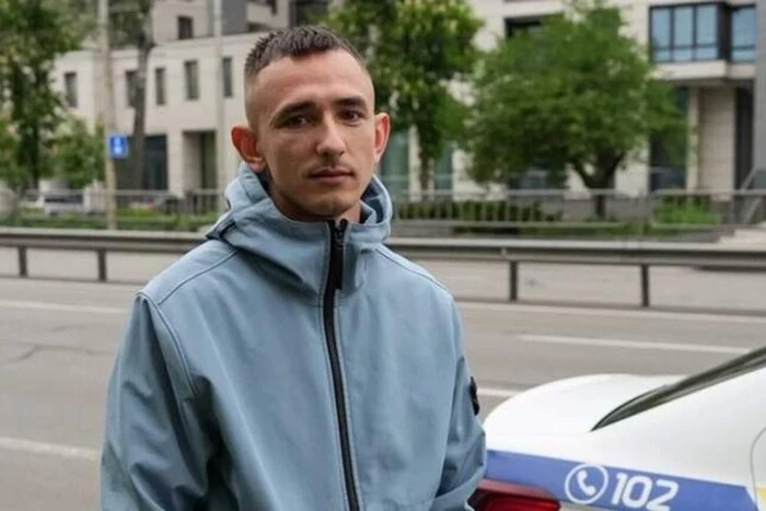 Метання яйця в Андрія Єрмака: поліція затримала ветерана полку «Азов»