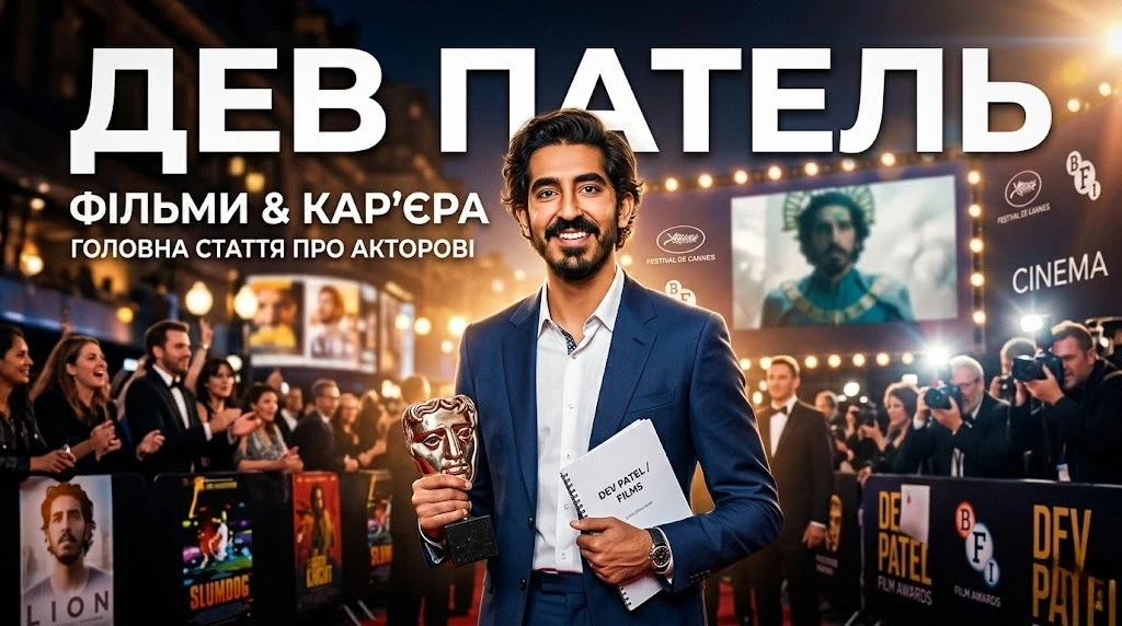 Фільми Дев Пателя: від Мумбаї до Голлівуду