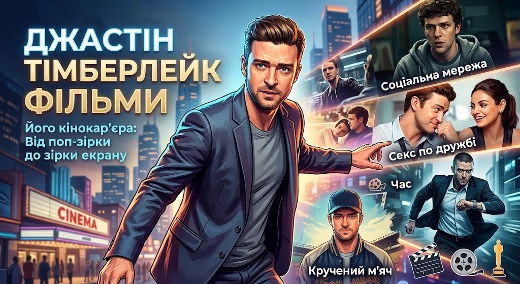 Джастин Тімберлейк фільми повний список з описами