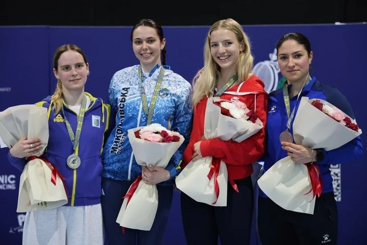 Старт чемпіонату України з фехтування: несподівані переможці та нові титули