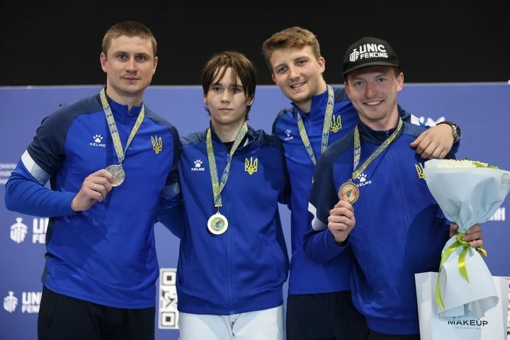 Старт чемпіонату України з фехтування: несподівані переможці та нові титули