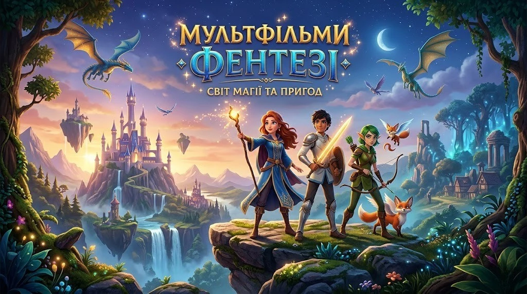 Топ мультфільмів фентезі що набрали найвищі оцінки