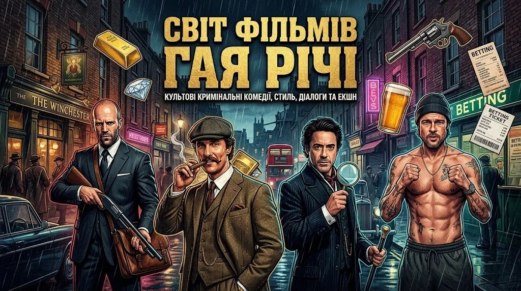 Фільми Гай Річі: повний список з рейтингами IMDb