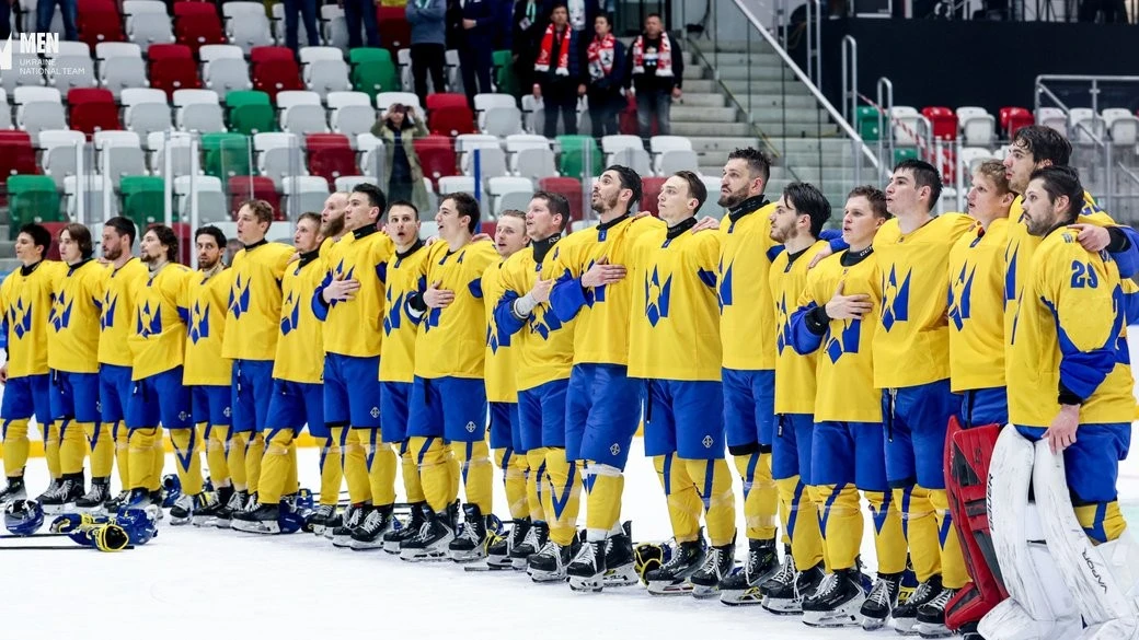 Українські хокеїсти дізналися суперників на світовій першості-2027 в еліті