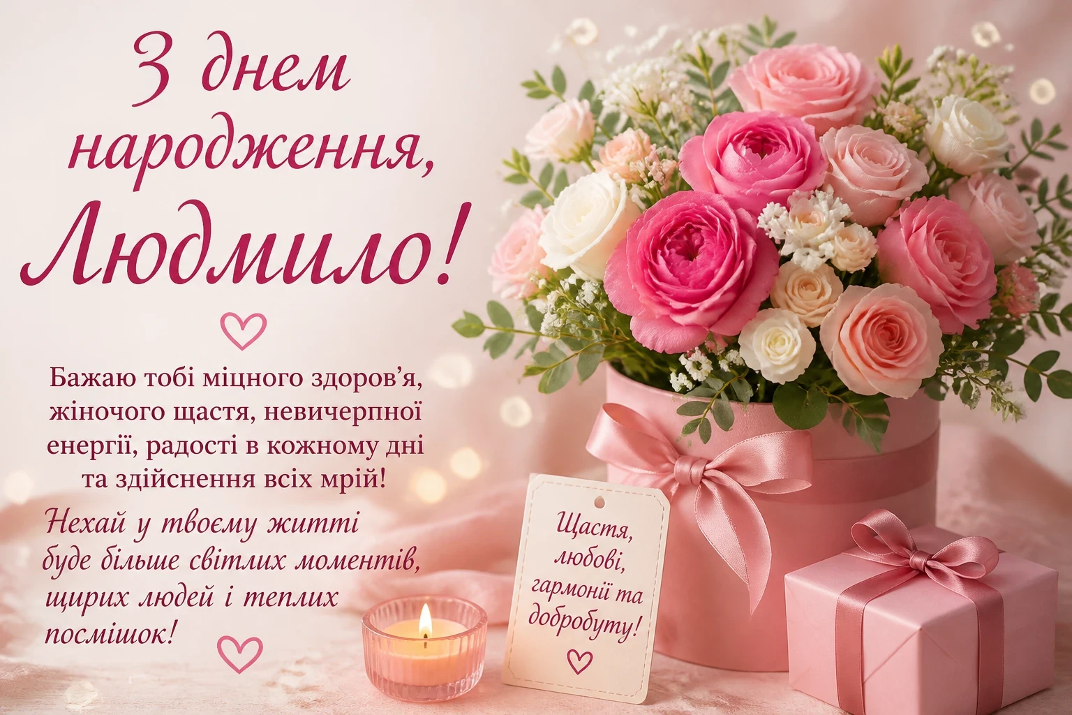 З днем народження Людмило