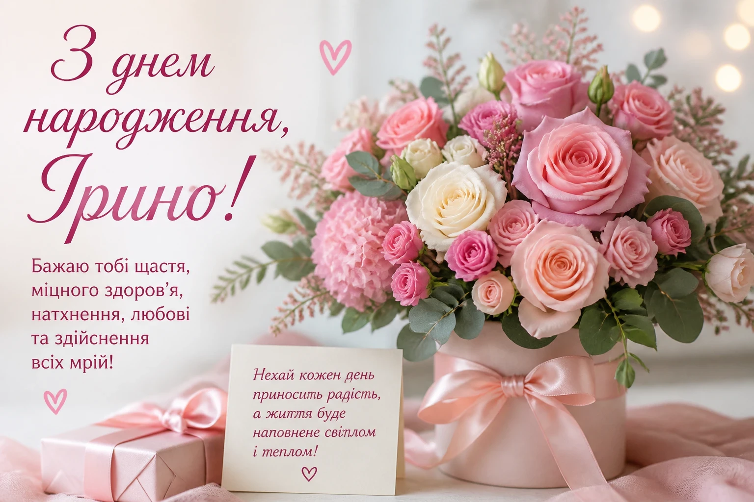 З днем народження Ірино