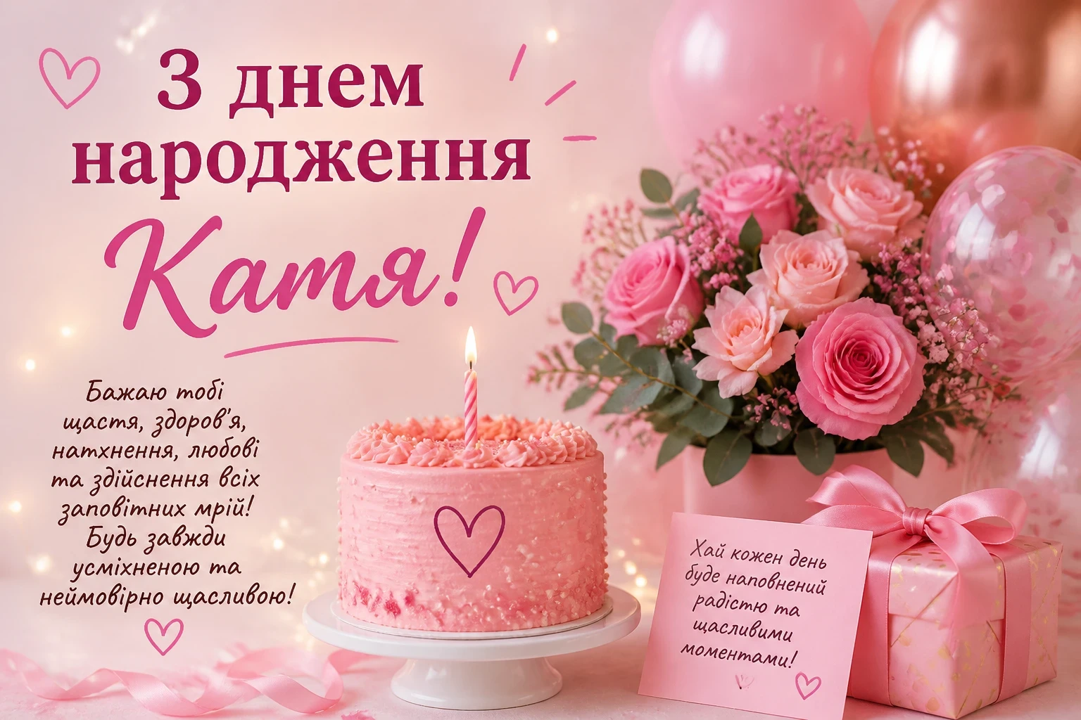 З днем народження Катя