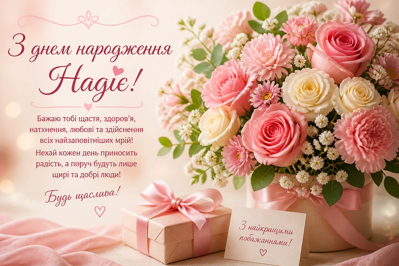 З днем народження Надіє