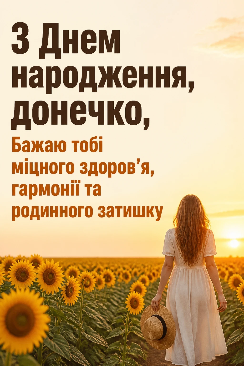 люба донечка з днем народження донечко