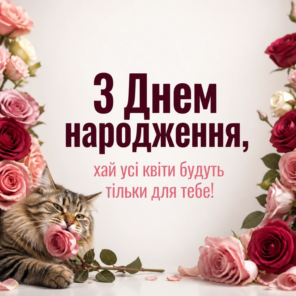 привітання жінці з днем народження привітання жінці з днем народження