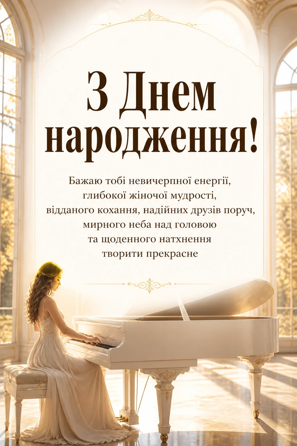 привітання жінці з днем народження привітання жінці з днем народження