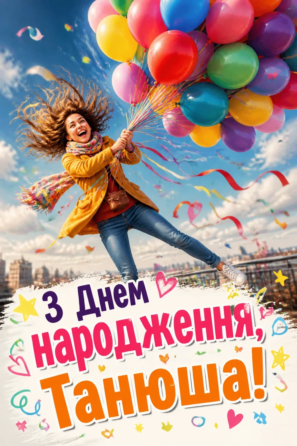 з днем народження танюша