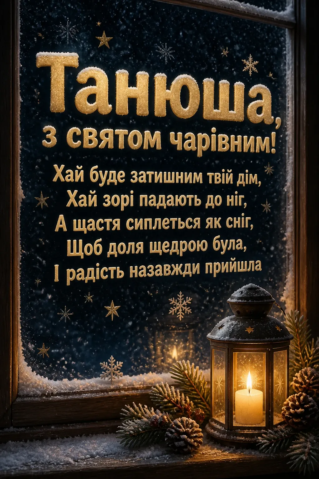 з днем народження танюша