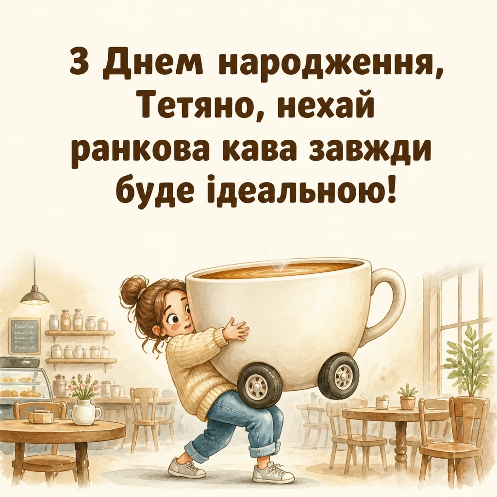 з днем народження таня