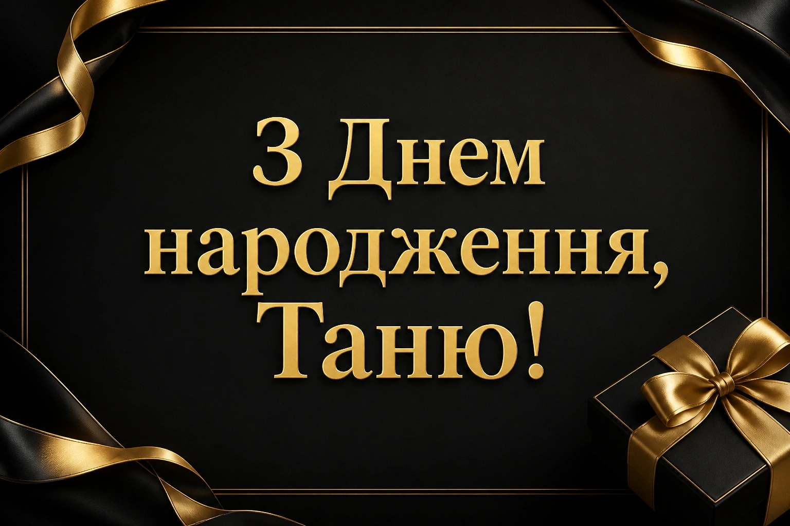 з днем народження таня