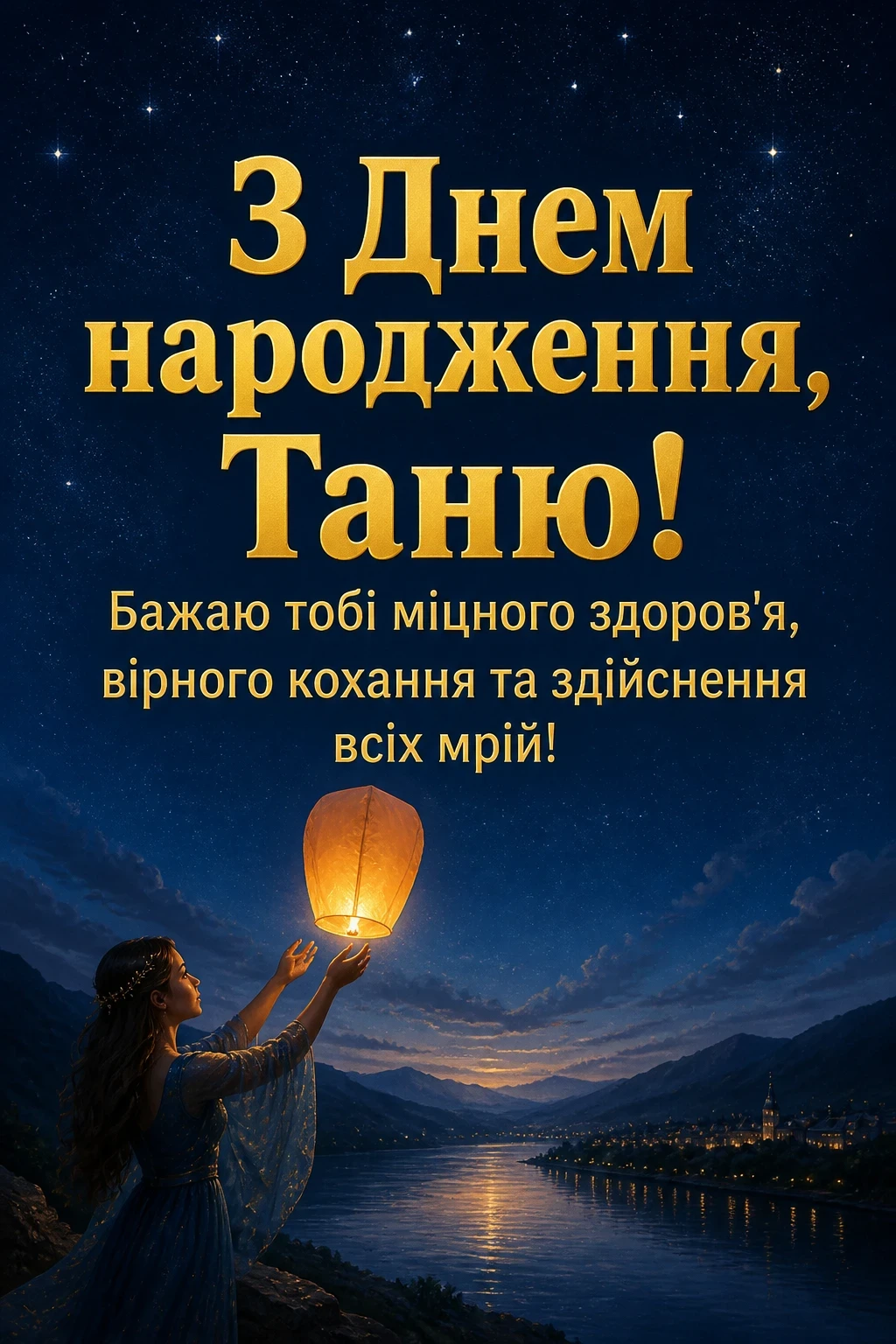 з днем народження таня