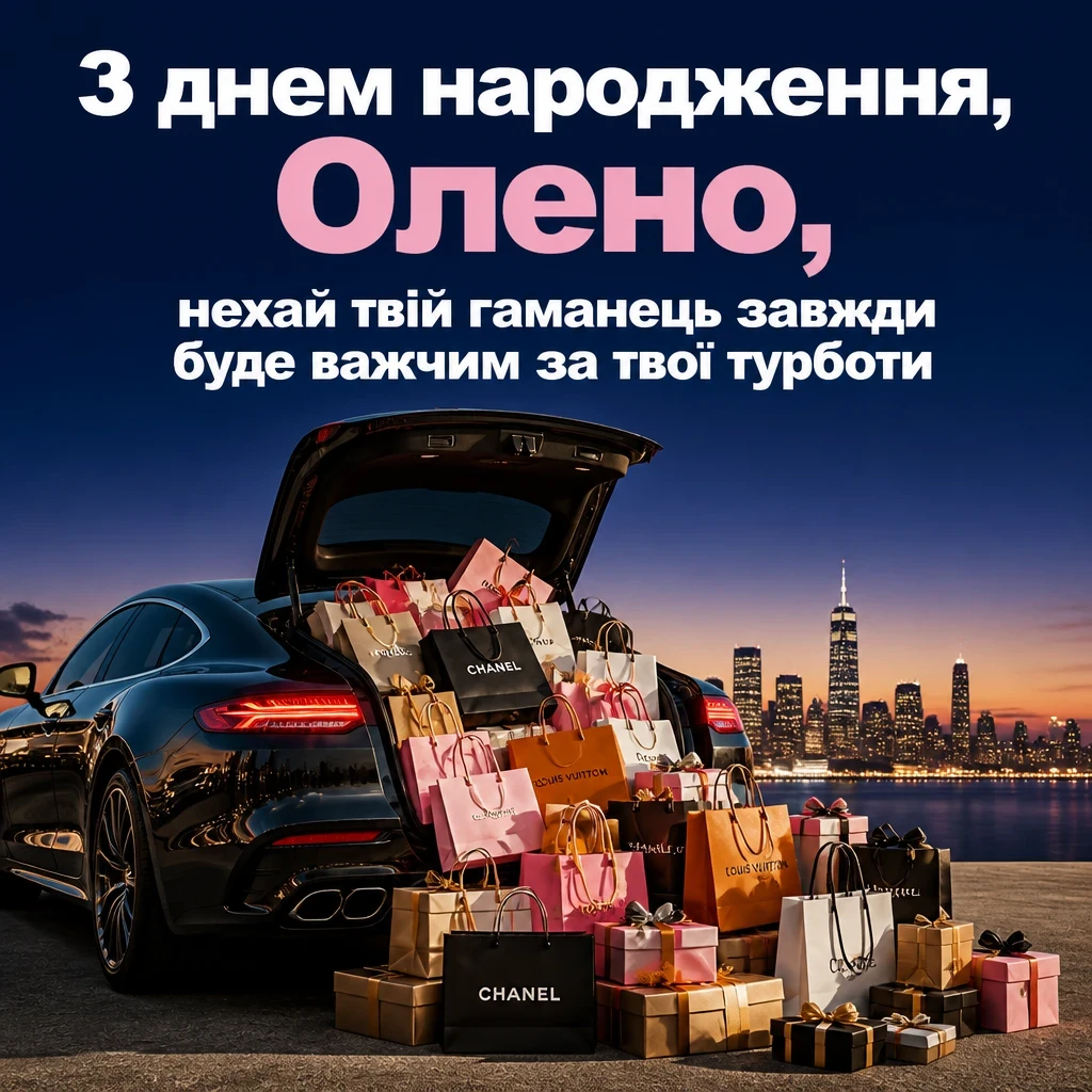 з днем народження олена