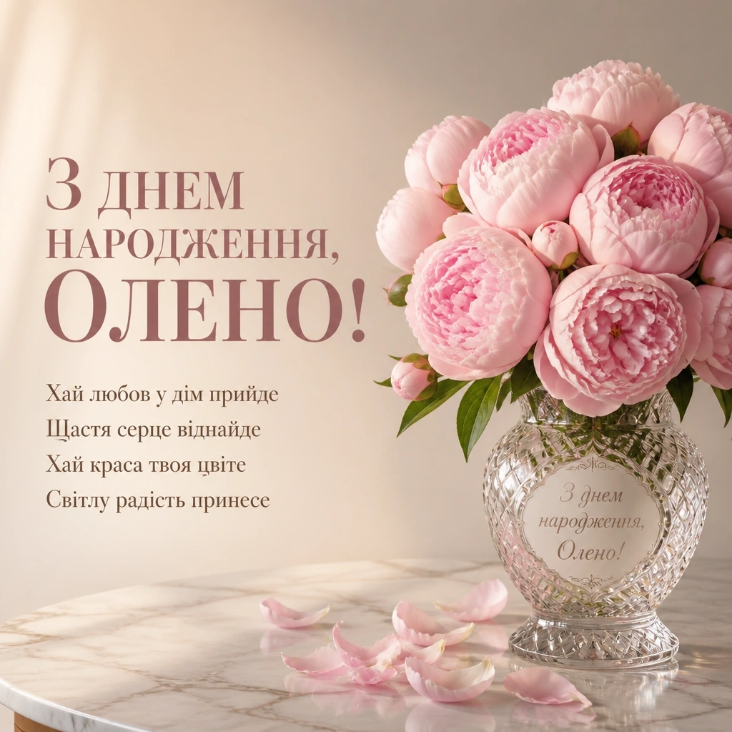 з днем народження олена