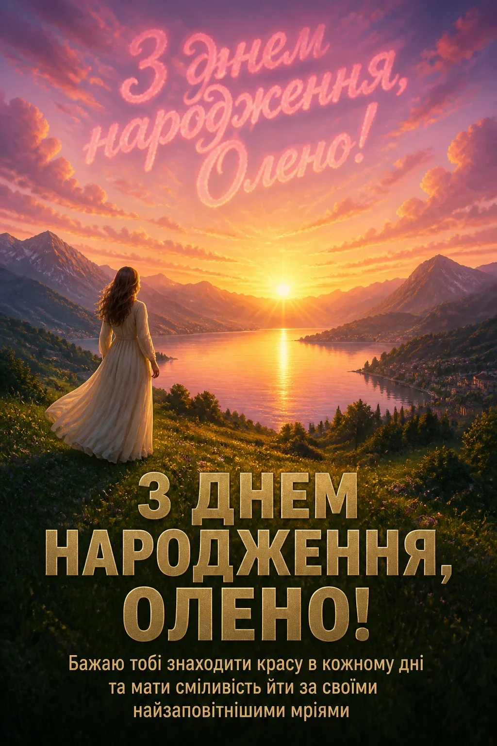з днем народження олена