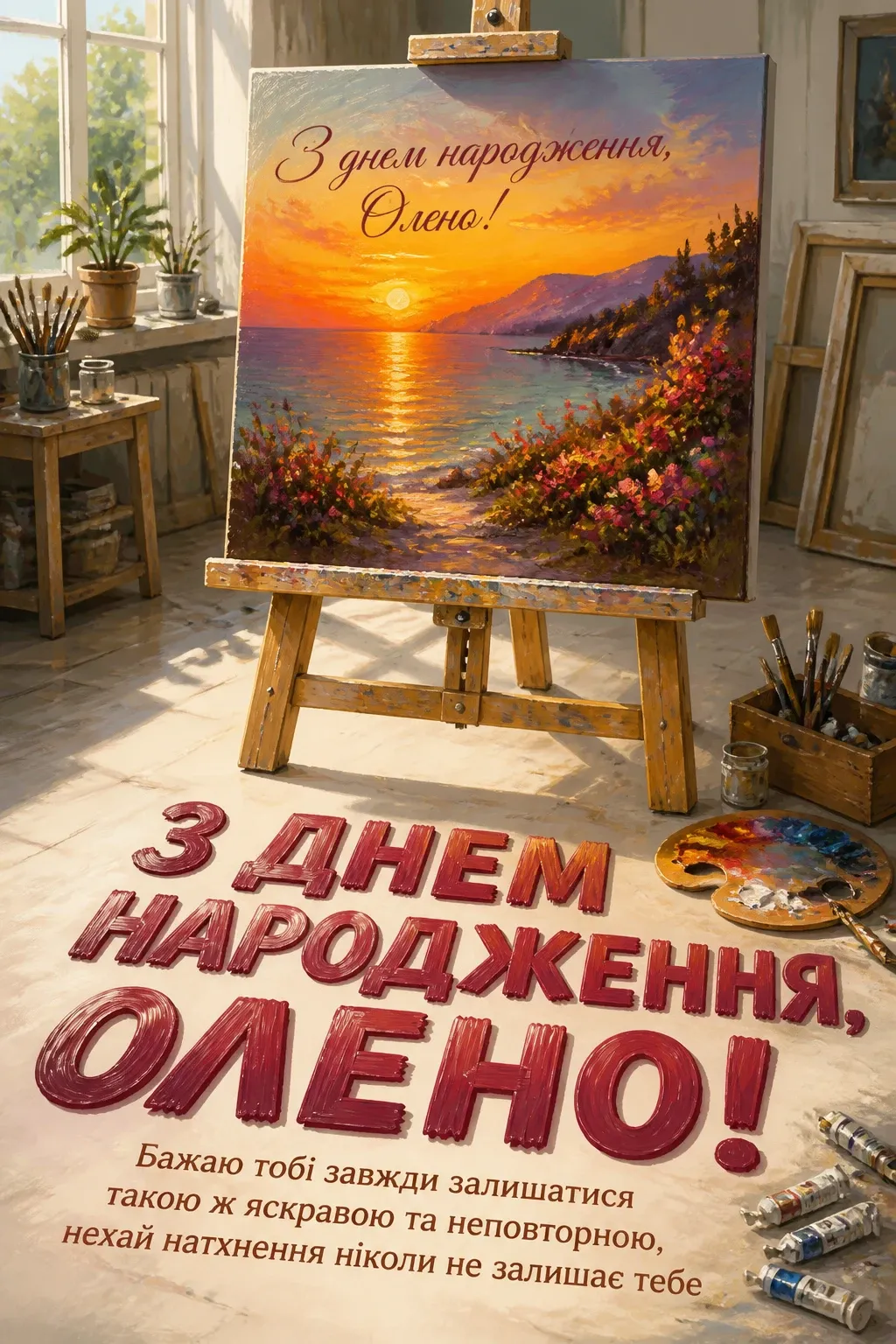 з днем народження олена