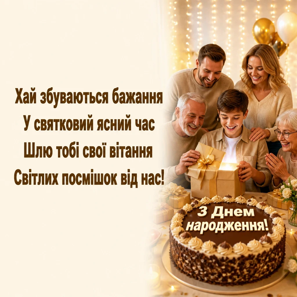 зворушливе привітання з днем народження племіннику