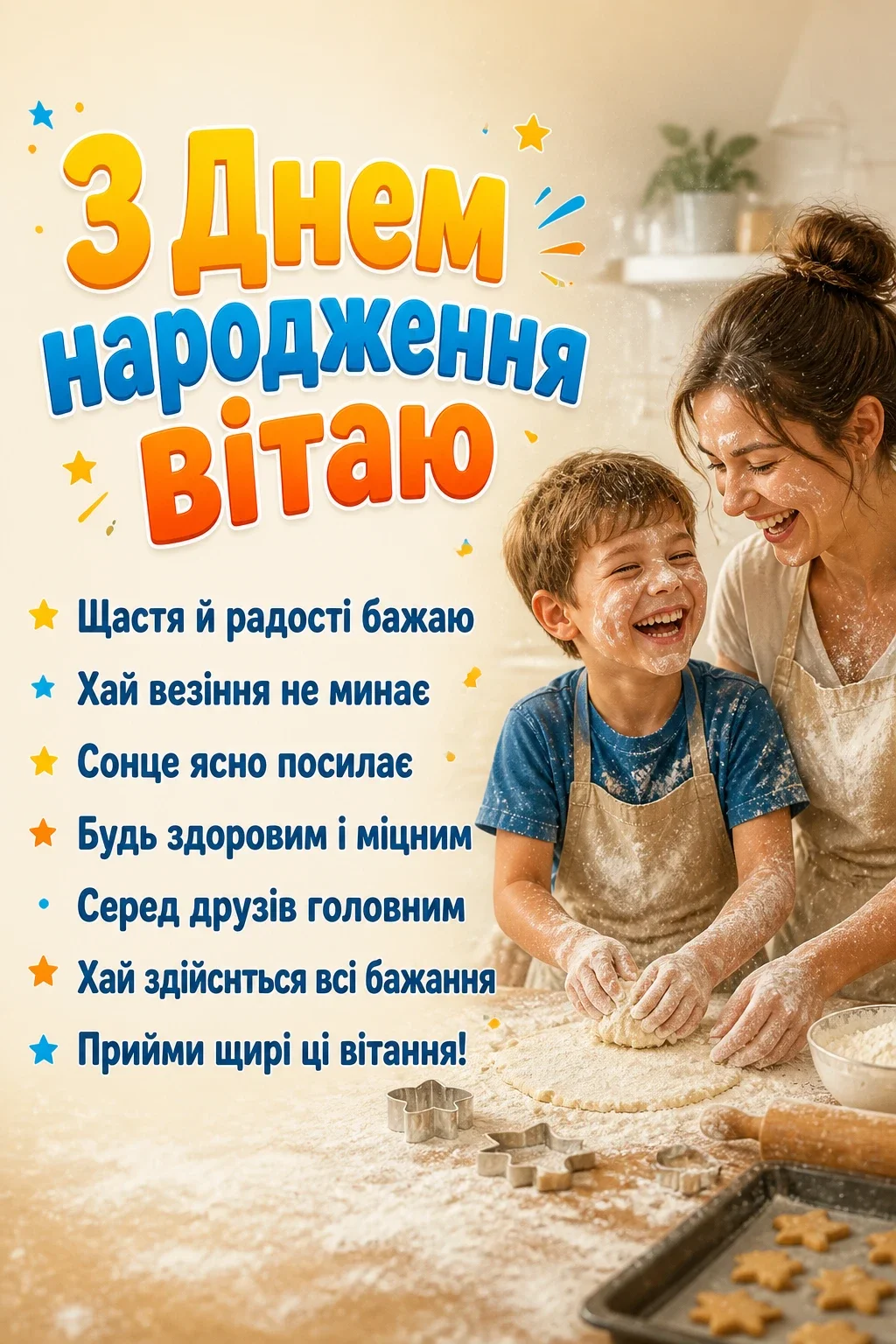 зворушливе привітання з днем народження племіннику