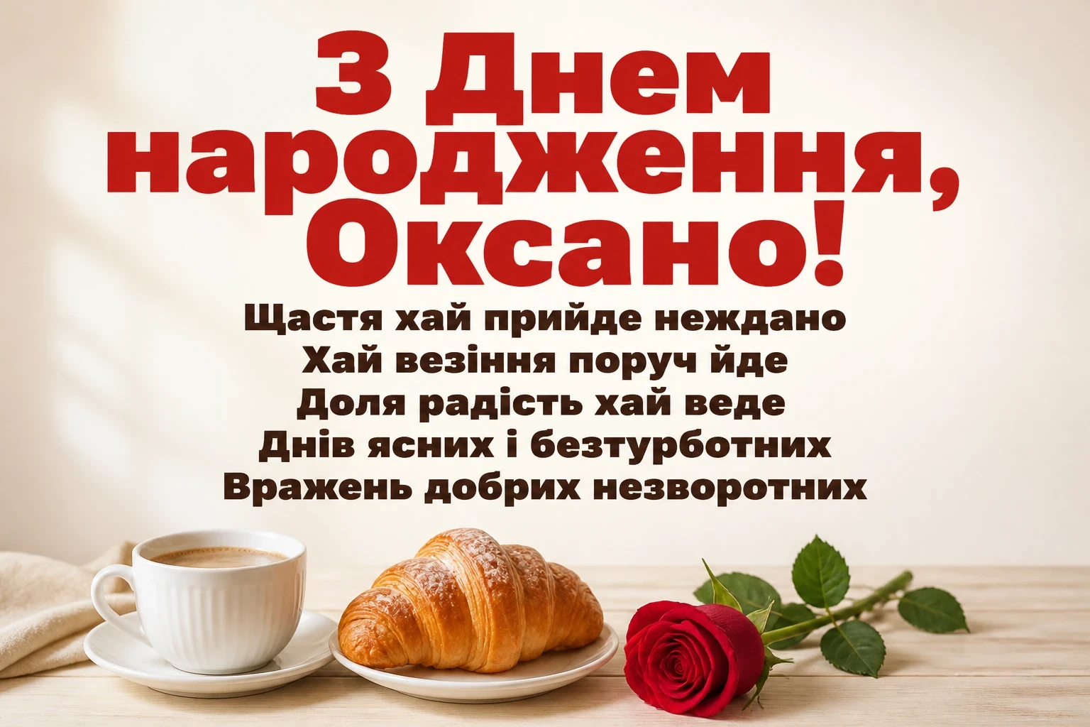 з днем народження оксана
