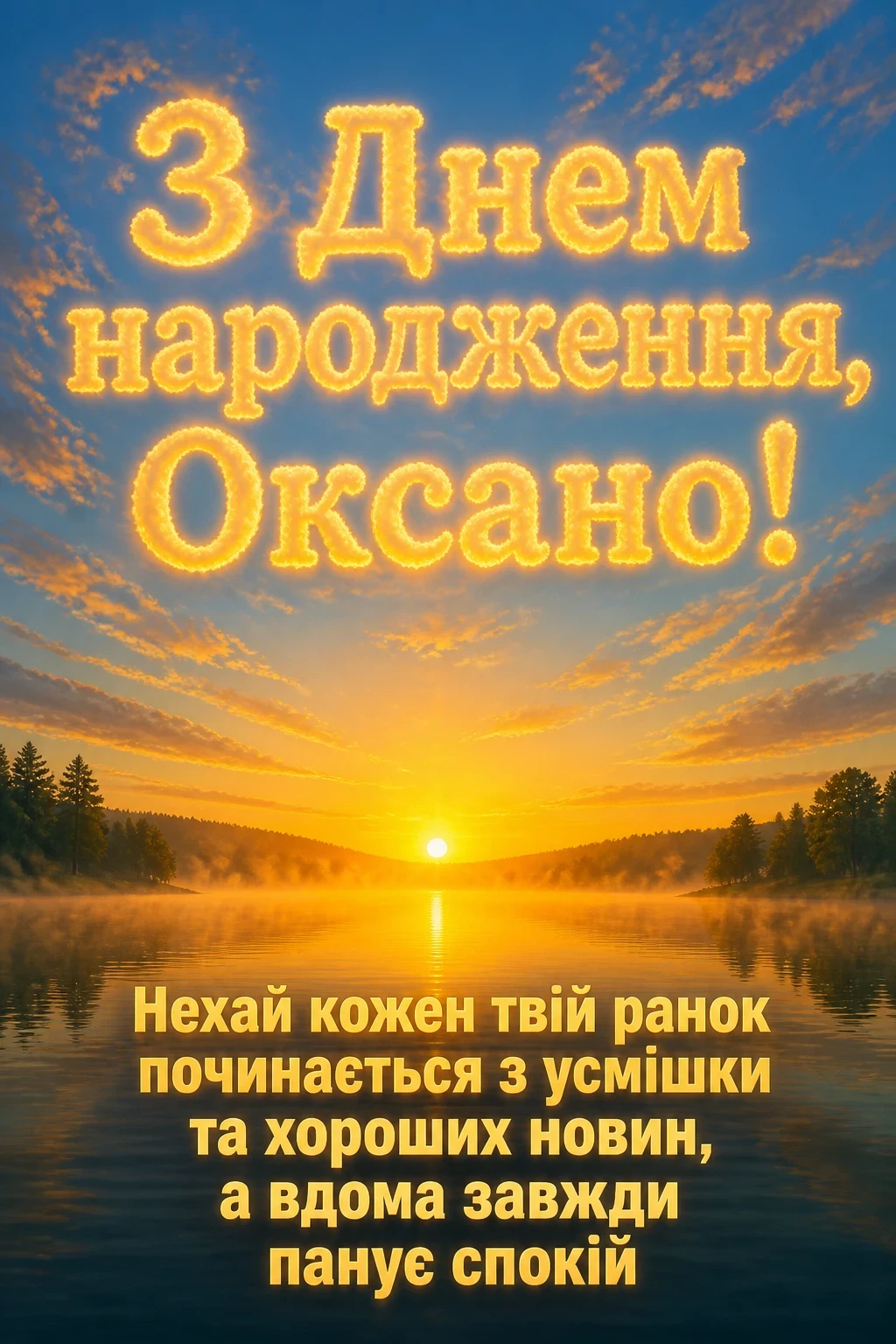 з днем народження оксана