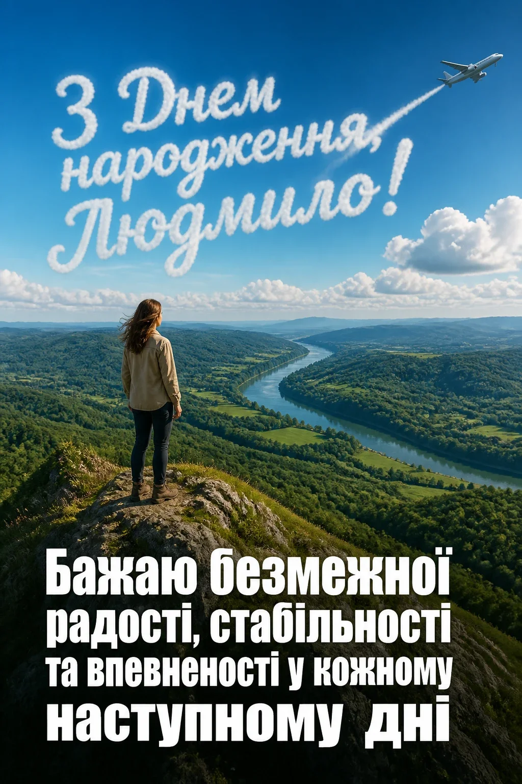 з днем народження людмила