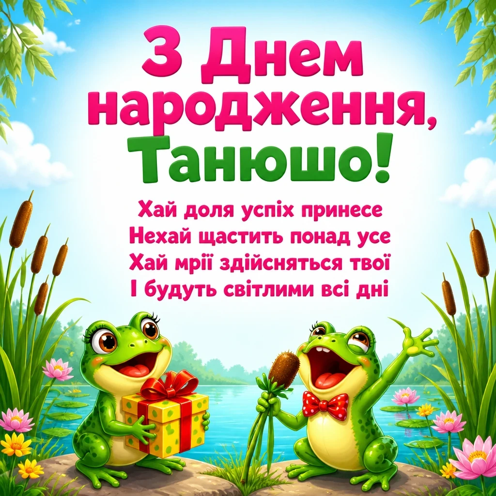 танюша з днем народження