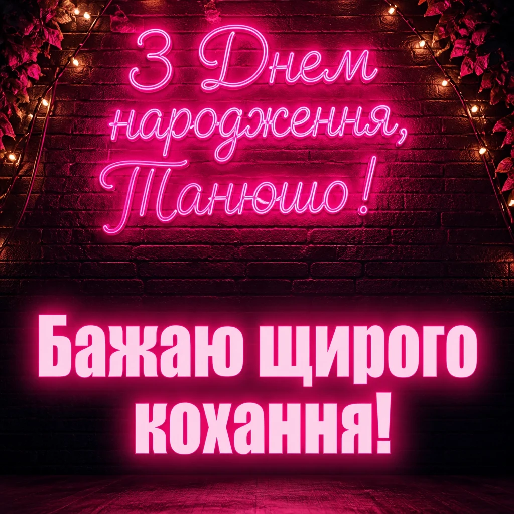 танюша з днем народження