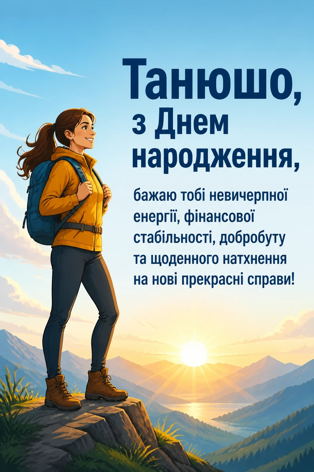 танюша з днем народження