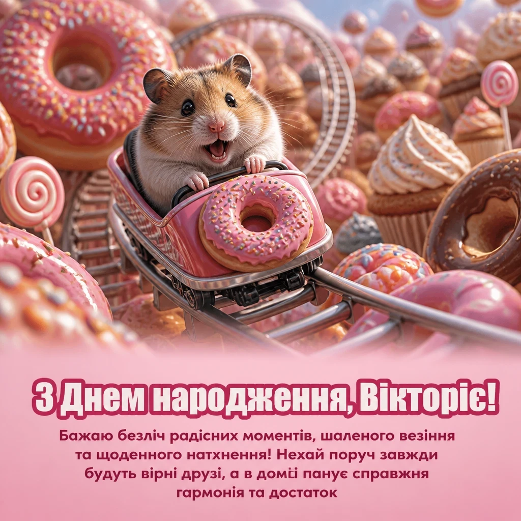 з днем народження вікторія